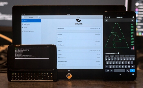 Выпуск postmarketOS 21.06, Linux-дистрибутива для смартфонов и мобильных устройств