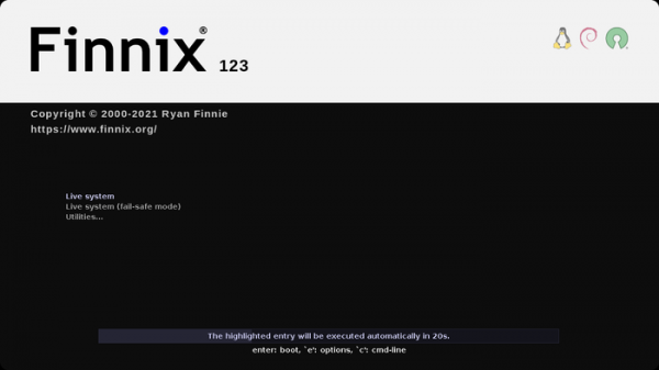 Выпуск Finnix 123, Live-дистрибутива для системных администраторов