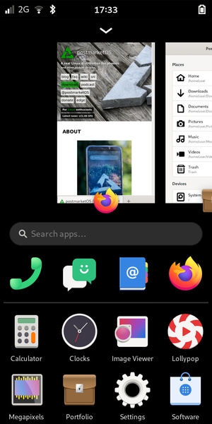 Выпуск postmarketOS 21.12, Linux-дистрибутива для смартфонов и мобильных устройств