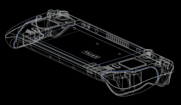 Компания Valve опубликовала CAD-файлы корпуса игровой консоли Steam Deck