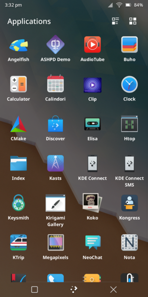 Доступна мобильная платформа KDE Plasma Mobile 22.04