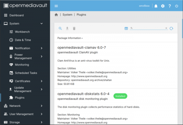 Доступен дистрибутив для создания сетевых хранилищ OpenMediaVault 6