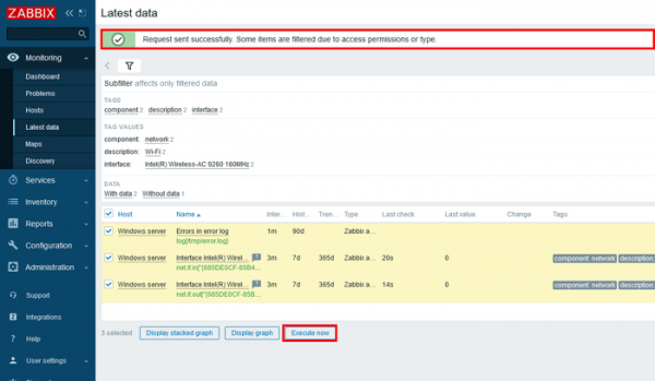 Выпуск системы мониторинга Zabbix 6.2