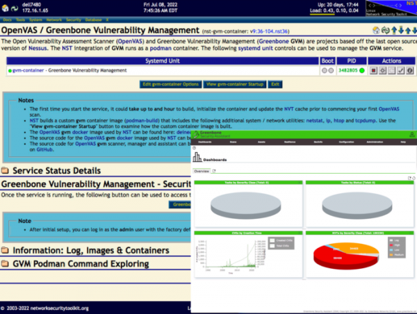 Выпуск дистрибутива Network Security Toolkit 36