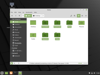 Релиз дистрибутива Linux Mint 21.1