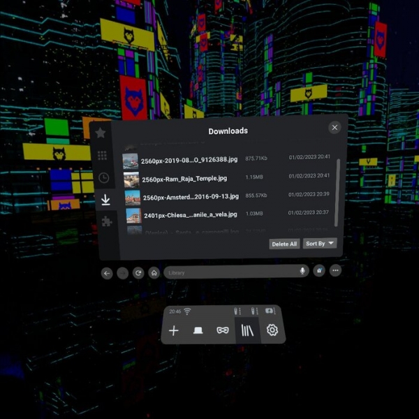 Выпуск web-браузера Wolvic 1.3 для устройств виртуальной реальности