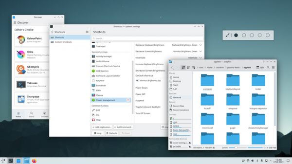 Релиз пользовательского окружения KDE Plasma 5.27