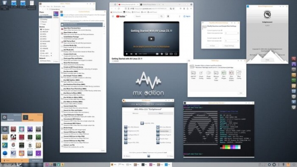 Опубликован AV Linux MX-23.2, дистрибутив для создания аудио- и видеоконтента