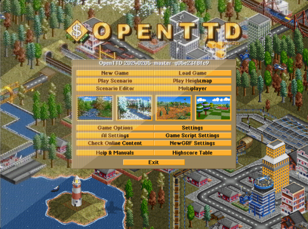 Выпуск симуляторов транспортных компаний OpenTTD 14.0 и OpenLoco 24.04