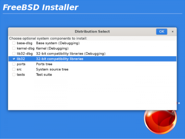 Для FreeBSD развивается новый графический инсталлятор. Отчёт FreeBSD за 1 квартал