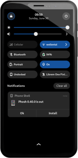 Выпуск Phosh 0.40, GNOME-окружения для смартфонов 