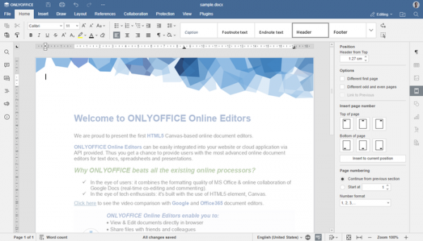 Опубликован офисный пакет ONLYOFFICE 8.1