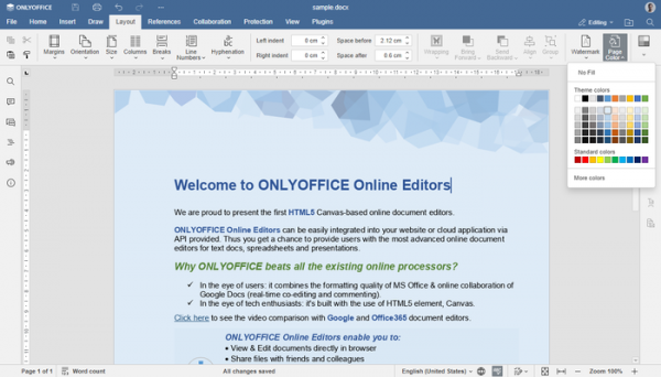 Опубликован офисный пакет ONLYOFFICE 8.1