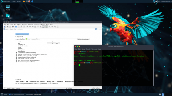 Выпуск дистрибутива Parrot 6.1 с подборкой программ для проверки безопасности 