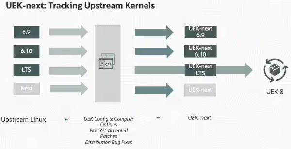 Компания Oracle опубликовала первый выпуск ядра UEK-next, основанный на ядре Linux 6.9