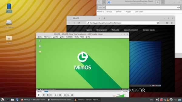 Релиз MiniOS 3.3.4, дистрибутива для съёмных носителей