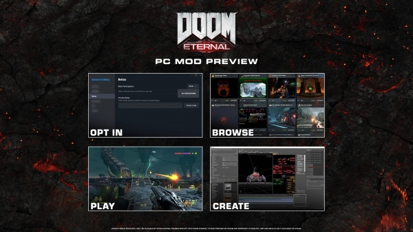 Официальная поддержка модов наконец пришла в Doom Eternal — в Steam уже стартовала «бета»