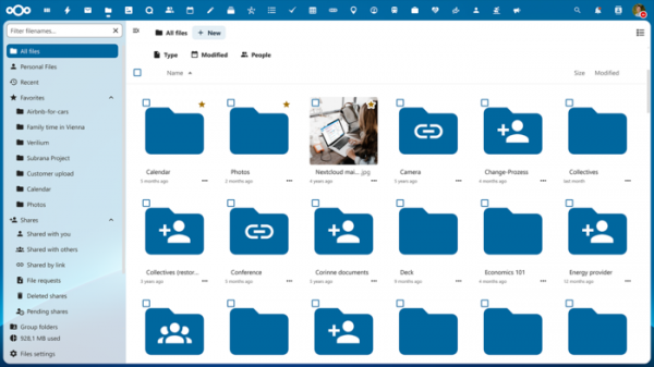 Выпуск Nextcloud Hub 9, платформы для организации совместной работы 