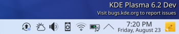 Началось бета-тестирование среды рабочего стола KDE Plasma 6.2 