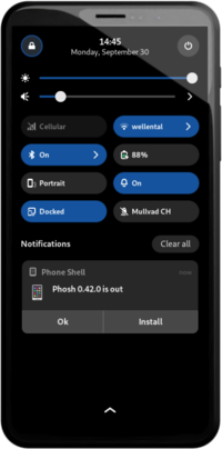 Выпуск Phosh 0.42.0, GNOME-окружения для смартфонов 