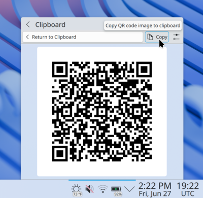  В KDE добавлена поддержка инерционной прокрутки и продолжена реализация восстановления сеанса 