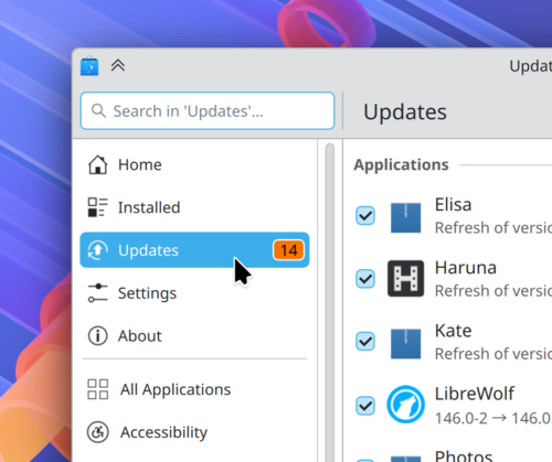  Бета выпуск KDE Plasma 6.6 и начало разработки KDE Plasma 6.7 