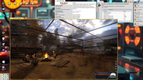  Тестовый релиз Nebula, драйвера к GPU NVIDIA для ОС Haiku 