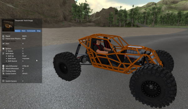  Доступен симулятор транспортных средств Rigs of Rods 2026.01 