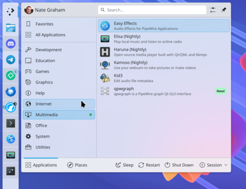  Бета выпуск KDE Plasma 6.6 и начало разработки KDE Plasma 6.7 