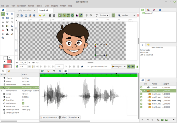  Выпуск пакета для создания 2D-анимации Synfig 1.5.4 