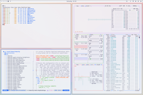  Доступен дистрибутив Omarchy 3.3, развиваемый создателем Ruby on Rails 