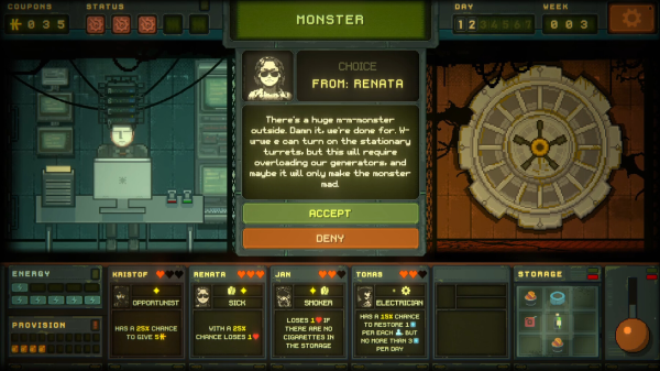 Анонсирован российский ответ Fallout Shelter — симулятор смотрителя убежища Underchoice от создателей Ex Machina