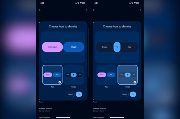 Google вернула одну из популярных функций в стандартные часы на Android — будильник снова отключается свайпом