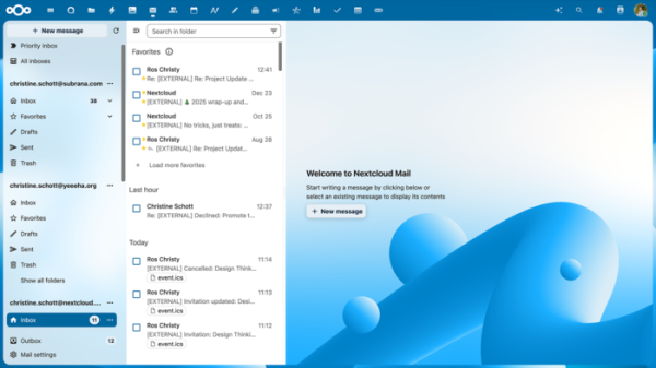 Выпуск Nextcloud Hub 26 Winter, платформы для организации совместной работы 
