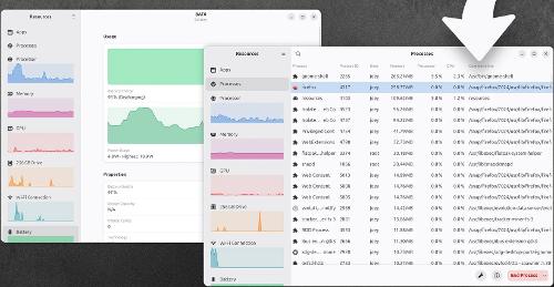 Релиз GNOME Resources 1.10 с поддержкой нового оборудования