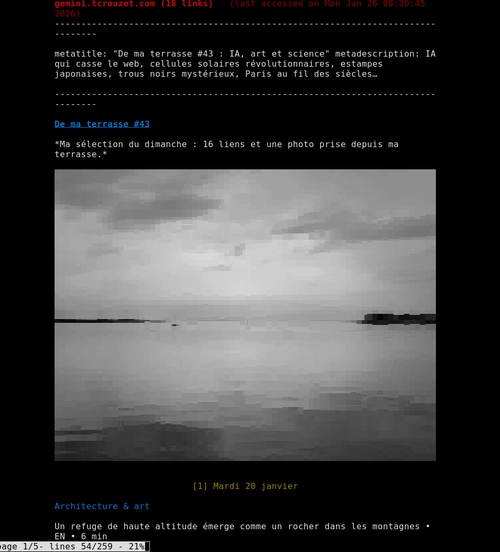 ΠΡΠΏΡΡΠΊ ΠΊΠΎΠ½ΡΠΎΠ»ΡΠ½ΠΎΠ³ΠΎ Π±ΡΠ°ΡΠ·Π΅ΡΠ° Offpunk 3.0, ΠΏΡΠΈΠ³ΠΎΠ΄Π½ΠΎΠ³ΠΎ Π΄Π»Ρ ΡΠ°Π±ΠΎΡΡ Π² offline-ΡΠ΅ΠΆΠΈΠΌΠ΅