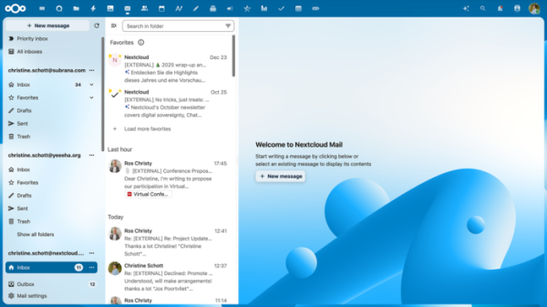  Выпуск Nextcloud Hub 26 Winter, платформы для организации совместной работы 
