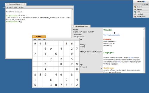 Первый публичный релиз VitruvianOS —  гибрида Haiku на ядре Linux