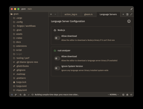 ΠΡΠ΅Π΄ΡΡΠ°Π²Π»Π΅Π½ Gram, ΡΠΎΡΠΊ ΡΠ΅Π΄Π°ΠΊΡΠΎΡΠ° ΠΊΠΎΠ΄Π° Zed Π±Π΅Π· AI, Π²Π½Π΅ΡΠ½ΠΈΡ
ΡΠ΅ΡΠ²ΠΈΡΠΎΠ² ΠΈ ΡΠ΅Π»Π΅ΠΌΠ΅ΡΡΠΈΠΈ