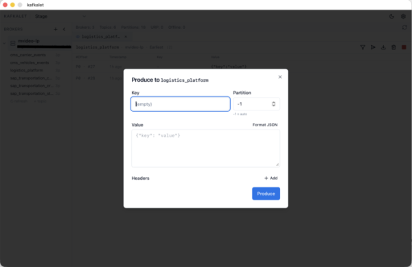  Выпуск kafkalet 0.1, десктопного клиента для Apache Kafka 