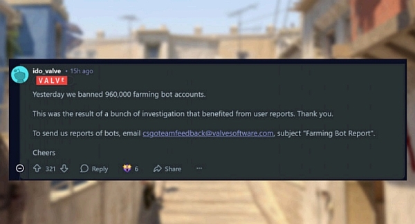 Valve Π·Π°Π±Π»ΠΎΠΊΠΈΡΠΎΠ²Π°Π»Π° ΠΏΠΎΡΡΠΈ ΠΌΠΈΠ»Π»ΠΈΠΎΠ½ Π°ΠΊΠΊΠ°ΡΠ½ΡΠΎΠ² Π² Counter-Strike 2 Π·Π° ΠΎΠ΄ΠΈΠ½ Π΄Π΅Π½Ρ