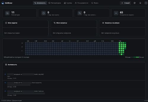GitRiver 1.0 — self-hosted платформа для управления git-репозиториями