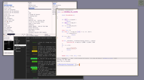 Выпуск River 0.4.0 с разделением композитного и оконного менеджеров 