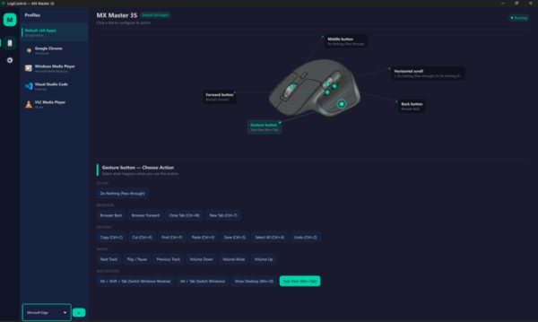  Выпуск MouseControl 1.0, открытой альтернативы Logitech Options+ 