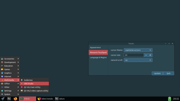  Выпуск композитных серверов Hyprland 0.54 и labwc 0.9.4 