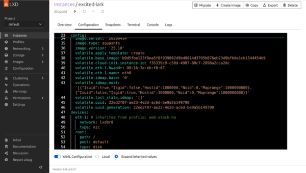 Выпуск инструментариев для управления контейнерами LXC 7.0 и LXD 6.8