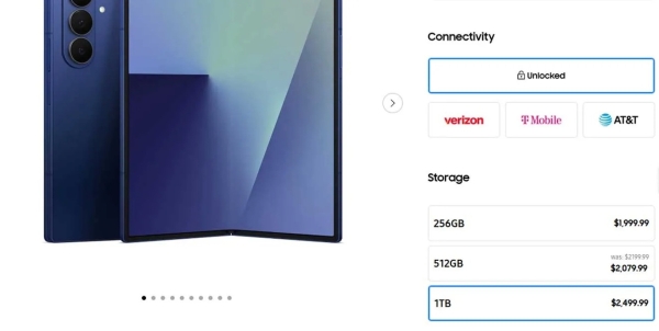 Samsung по-тихому подняла цены на старшие версии Galaxy Z Fold 7