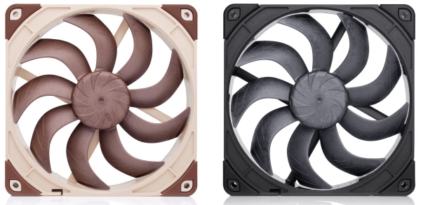 Noctua объяснила, почему чёрные вентиляторы выходят позже стандартных бежево-коричневых