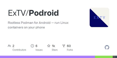 Podroid — запуск Linux-контейнеров на Android без root-прав