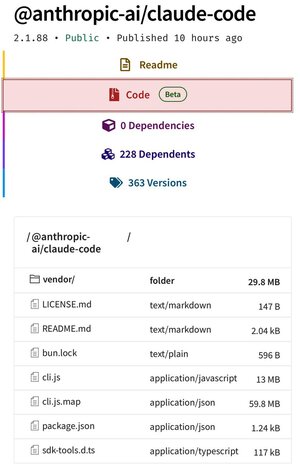  Утечка кода инструментария Claude Code из-за забытого в NPM-пакете map-файла 